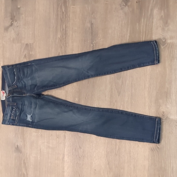 Current/Elliott townie distressed jeans size 23 - Picture 1 of 7